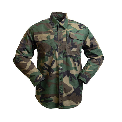 Camicia e pantaloni da combattimento tattico con gomiti e ginocchia Colori di camuffamento dell'attrezzatura tattica