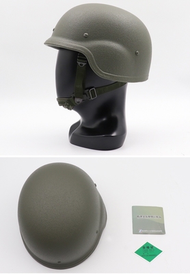 Casco antiproiettile di livello II FAST, fatto di materiale poliesterico e di aramide, NIJ IIIA Forze speciali tattiche