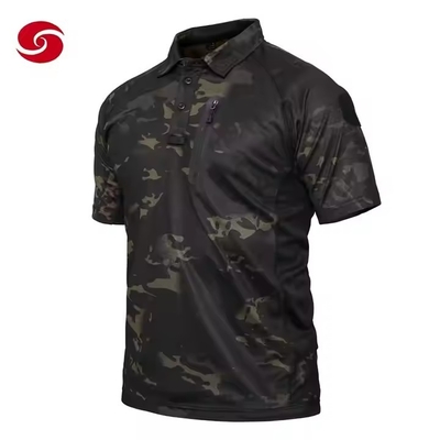 Indumenti tattici digitale camouflage a asciugatura rapida manica corta TWLL per uomini