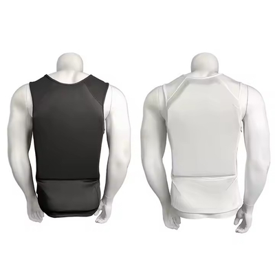 IIIA T-shirt tattico protettivo leggero e nascosto con tessuto di poliestere PE e Aramid Stretch