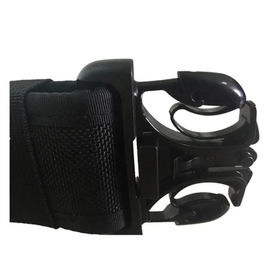 High Duty Webbing Outdoor Nylon Tactical Belt con guinzaglio a rilascio rapido