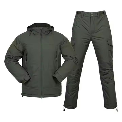 Abito portatile impermeabile a prova di freddo abito caldo da esterno abbigliamento di cotone uniforme di allenamento