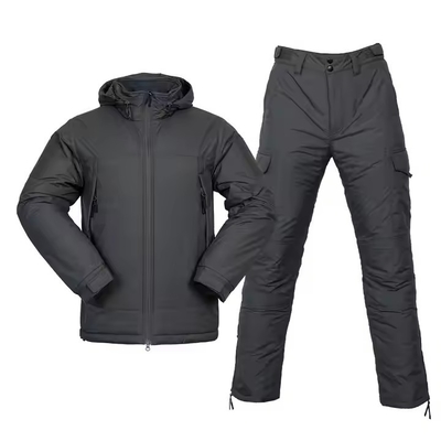 Abito portatile impermeabile a prova di freddo abito caldo da esterno abbigliamento di cotone uniforme di allenamento
