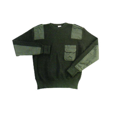 Uniforme personalizzato tasca toracica V-collo Maglietta a maglia abbigliamento pullover abbigliamento tattico