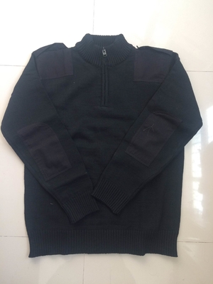Pullover militare, maglione della polizia, maglione di lana, maglione di poliestere di lana