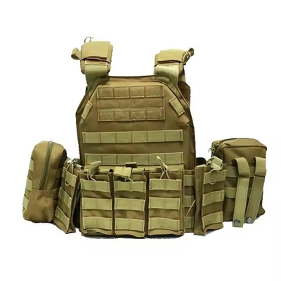Portatore di piastre di tessuto di Oxford Vesticchia impermeabile Camuffatura attrezzatura tattica per l'addestramento tattico