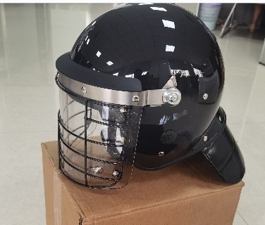Anti casco tattico di controllo di tumulto del PC dell'ABS dell'attrezzatura della polizia di tumulto