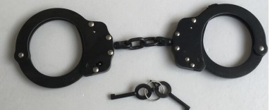 Anti manette reali della polizia di acciaio al carbonio dell'attrezzatura della polizia di tumulto dell'autodifesa NIJ