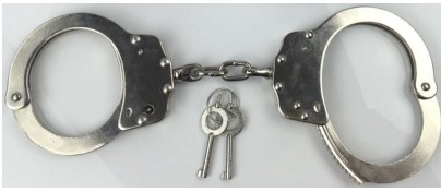 Anti manette reali della polizia di acciaio al carbonio dell'attrezzatura della polizia di tumulto dell'autodifesa NIJ