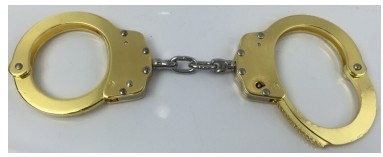 Anti manette reali della polizia di acciaio al carbonio dell'attrezzatura della polizia di tumulto dell'autodifesa NIJ