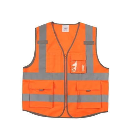 Giacca ad alta visibilità Abbigliamento da lavoro Vestico di sicurezza riflettente con riflettore per la sicurezza stradale sul posto di lavoro