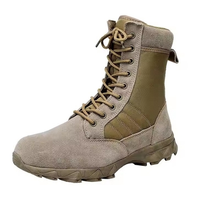Calzature tattiche di cuoio e tessuto di nylon Calzature di allenamento confortevoli
