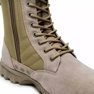 Calzature tattiche di cuoio e tessuto di nylon Calzature di allenamento confortevoli