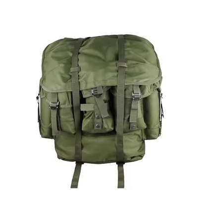 420D Nylon Olive Green Tactical Alice Pack Bag per arrampicata / escursione / allenamento