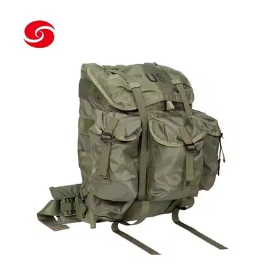 420D Nylon Olive Green Tactical Alice Pack Bag per arrampicata / escursione / allenamento