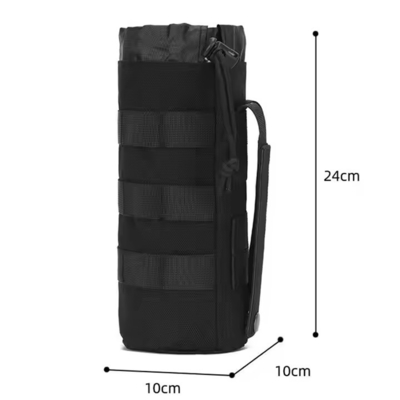 Camuffamento tattico leggero sistema Molle cintura appesa grande bottiglia d'acqua sacchetto esterno per viaggi sportivi all'aria aperta