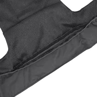 Nero Dimensione regolabile Sicurezza anti-coltello Vesticchia tattica di protezione personale per uomini