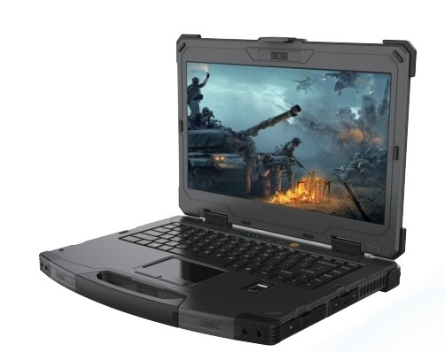 Militare rinforzare notebook, rinforzare labtop, 14 pollici Single Screen Rugged portatile laptop