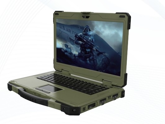 Militare rinforzare notebook, rinforzare labtop, 14 pollici Single Screen Rugged portatile laptop