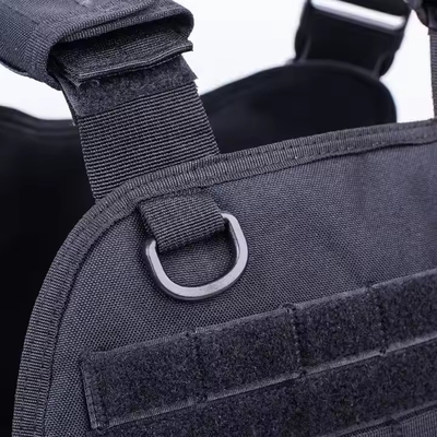 Vestico tattico 900D Oxford portatore di targa di sicurezza con portatore di targa a guinzaglio a rilascio rapido