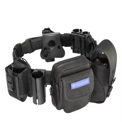 Cintura da caccia Nero Nylon a rilascio rapido Guinzaglio attrezzatura tattica addestramento Molle Holster cintura tattica uomini