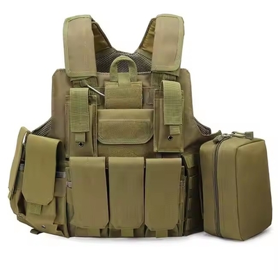 Attrezzatura tattica Camuffamento protettivo Tiro escursione Oxford multifunzionale portapiastre giubbotto tattico
