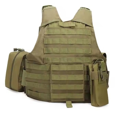 Attrezzatura tattica Camuffamento protettivo Tiro escursione Oxford multifunzionale portapiastre giubbotto tattico