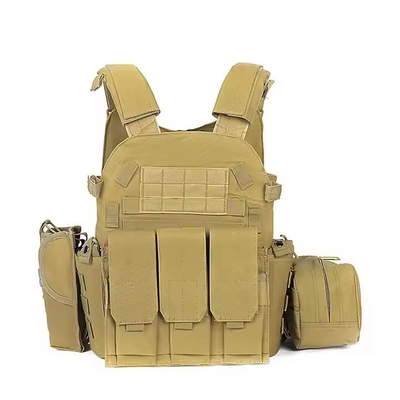 Attrezzatura tattica Camuffamento protettivo Tiro escursione Oxford multifunzionale portapiastre giubbotto tattico