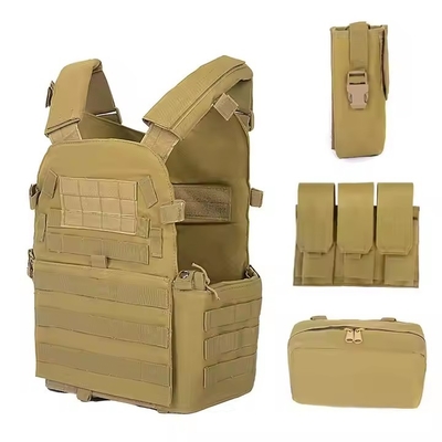 Attrezzatura tattica Camuffamento protettivo Tiro escursione Oxford multifunzionale portapiastre giubbotto tattico