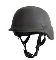 Casco protettivo militare tattico nero PASGT Confort elevato