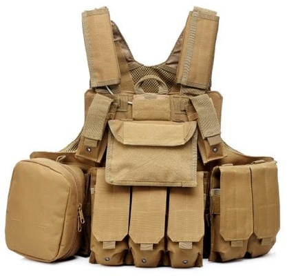 Vestita tattica da combattimento impermeabile Ch025 con maniglia di trascinamento rinforzata