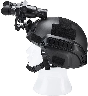 macchina fotografica degli occhiali di protezione di visione notturna montata casco interurbano di 1X 4X