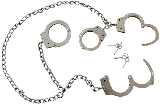Manette e Legcuffs del nichel di acciaio al carbonio per il prigioniero