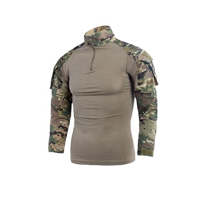 Insieme uniforme tattico dell'abbigliamento 170gsm 175gsm di combattimento della rana del cammuffamento di CP