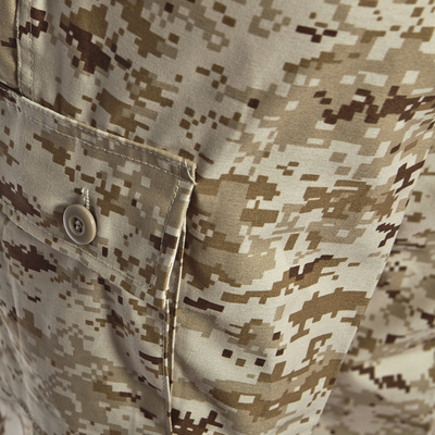 Il combattimento tattico di arresto Trouser+Jacket EDC dello strappo del BDU degli uomini ansima l'uniforme militare con il cammuffamento di Digital del deserto