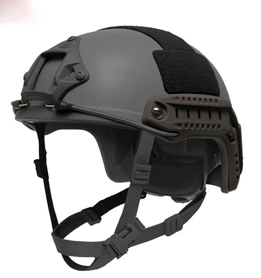 Casco antincendio forestale in Kevlar in fibra di aramide ad alta densità con sistema rapido Ops-Core, conchiglia UHMWPE e casco tattico Mich