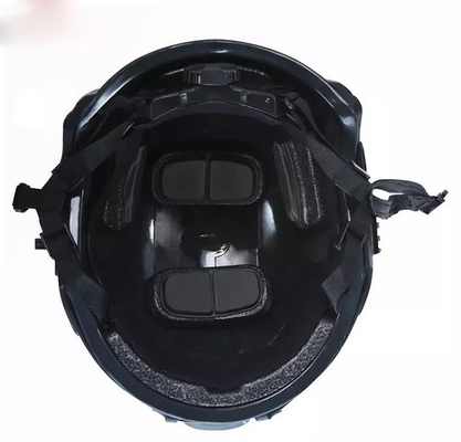 Casco antincendio forestale in Kevlar in fibra di aramide ad alta densità con sistema rapido Ops-Core, conchiglia UHMWPE e casco tattico Mich