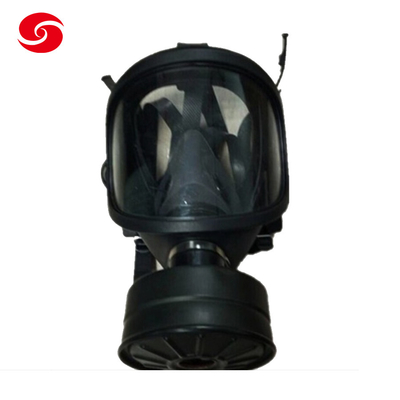 Polizia chimica di gomma naturale dell'esercito della maschera della difesa di gas del fronte pieno